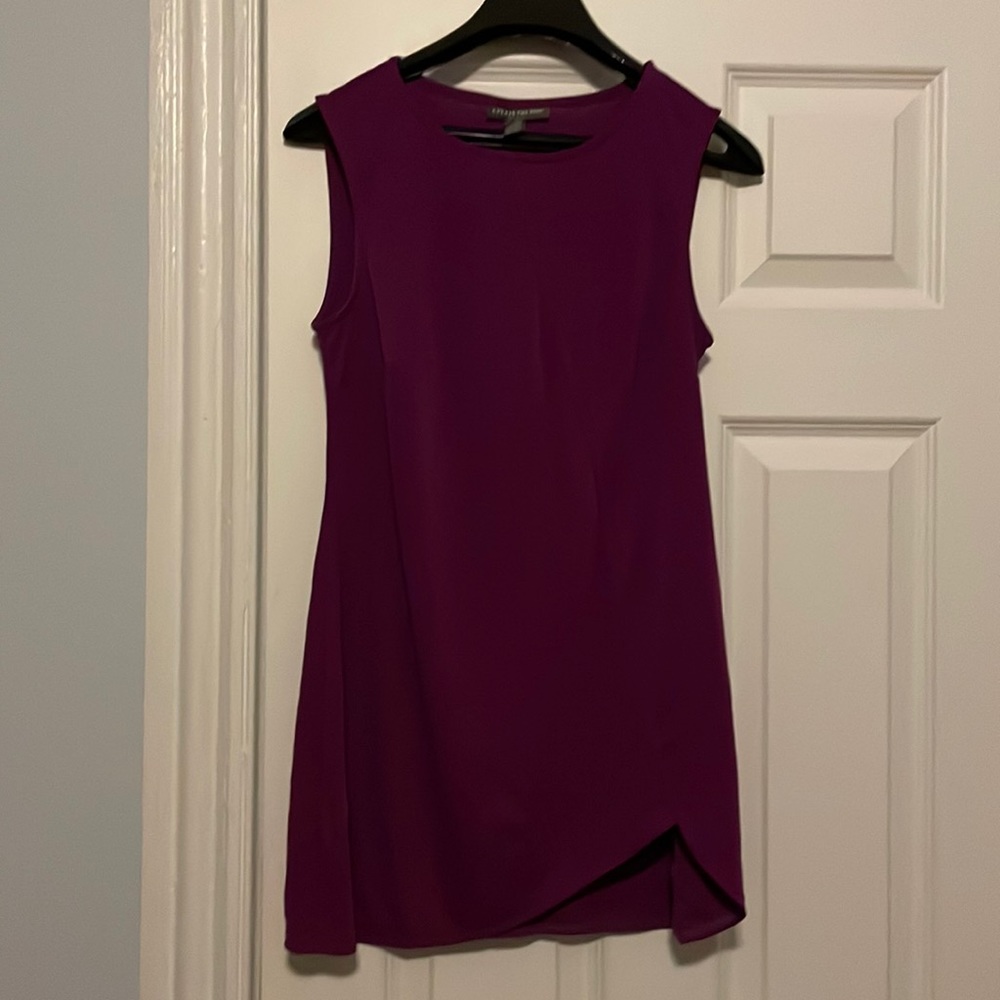 A Pea in the Pod XS purple maternity tunic tank